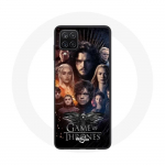 Coque pour Samsung Galaxy A22 4G Game of Thrones Saison 8 Le Tr&ocirc;ne de Fer L'affiche de L'&eacute;quipage Lo