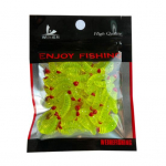 Yousheng sliekų žvejybos masalas tikrovi&scaron;kai atrodantis ry&scaron;kios spalvos, lankstus, stiprus plūdrumas, ne&scaron;iojamas mink&scaron;tas jaukas, dirbtinio masalo priedai D