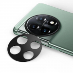 &bdquo;OnePlus Ace 2 11 11R&ldquo; galinio fotoaparato objektyvo dangtelio dėklas, skirtas &bdquo;One Plus Ace2&ldquo; galinei aliuminio lydinio metalo fotoaparato apsauginei objektyvo žiedo plėvelei OnePlus Ace 2 juoda