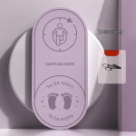 &Scaron;okinėjimo virvė, amortizuojantis jogos kilimėlis, fitneso aerobika, garsui atsparus smūgiams, neslystantis, garsui nepralaidus sutir&scaron;tintas kilimėlis, sportinis pratimų &scaron;okių kilimėlis