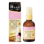 LUCIDO-L Argan Rich Oil Smooth terminis apsauginis plaukų aliejus, 60 ml