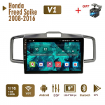 2 din Android automobilio radijo daugialypės terpės vaizdo grotuvas, skirtas Honda Freed Spike 2008-2016 Navigacijos GPS WIFI galvos blokas 1+16GB 1+16GB
