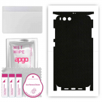 apgo Protective Skin Sticker for the back+sides compatible with Xiaomi Mi 6, Full Wrap Film, Foil, Vinyl - Pattern Matrix