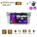 9 colių automobilio radijas 2+32 GB, skirtas TOYOTA Camry 2006-2011 WIFI 2 DIN-Android Auto-Carplay-Gps