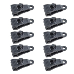 1/10 vnt. Brezento segtukai Sunkios užrakto rankenos spaustukai palapinės tvirtinimo detalės laikikliai baseino dangtelio spaustukai brezento segtukai, patvarūs MAR 10pcs