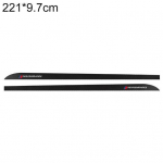 Automobilio na&scaron;umo &scaron;oninis sijonas Anglies pluo&scaron;to lipdukai Sportinis ženklelis BMW 221cm x 9.7cm