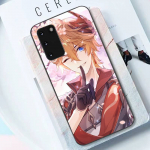 Genshin Impact Tartaglia telefono dėklas, skirtas Samsung S10 21 20 9 8 plus lite S20 UlTRA 7edge Samsung S6