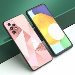 Love Rose Gold stiliaus telefono dėklas, skirtas Samsung A04 A21 A30 A50 A52 S A13 A14 A22 A23 A32 A53 A73 5G A11 A12 A31 A33 A51 A70 A71 A72 Samsung A04 4G