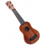 Ukulele vaiki&scaron;kas žaislas Muzikinis mokomasis žaislas Mini modelis Žaislai mergaitėms Graži gitara Mažiems vaikams mokomoji gitara/bosas