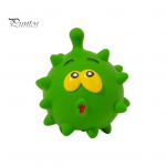 Nesunaikinami &scaron;unų kramtukai dideliems &scaron;unims, girgždantis dygliuotas kamuolys, naminių gyvūnų latekso žaislas su įmontuotu garsu, dantų priežiūra, juokingas animacinis kramtukas tamsiai mėlyna spalva