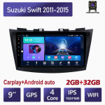 Belaidis automobilio radijas Carplay skirtas Suzuki Swift 2011-2015 Android Multimedia Video Player GPS navigacija WIFI 4+64GB