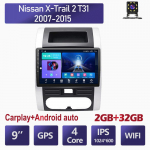 Android Carplay skirtas Nissan X-trail 2 T31 2007-2015 Automobilių radijas Multimedijos vaizdo grotuvas GPS navigacija WIFI 2+32GB 2+32GB