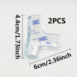 2 vnt 2PCS skaidri