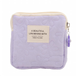 Moteri&scaron;kas mažas kosmetikos krep&scaron;elis Kelioninis mini higieninės servetėlės, makiažo monetų pinigų kortelės lūpų dažų laikiklis One Size rožinė