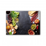 Daržovės Vaisiai Sveikas Virtuvė Maistas Drobė Tapyba Greap Cheese Plakatai Spaudiniai Sienos Menas Nuotraukos Restoranas Valgomojo dekoras 21X30cm No Frame