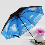 Skėtis nuo saulės sulaužytų gėlių kremas nuo saulės Didelis sulankstomas skėtis Ne&scaron;iojamas skėtis Lietus arba &scaron;viečia 26cm