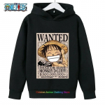 Pavasario Rudens Vieno Gabalo Džemperis su Gobtuvu Berniukams Anime Lufio Džemperis Sportinis Megztinis Vaikų Paltas Vyri&scaron;ki Drabužiai Sudaderas S