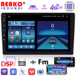 2 din 9 colių Android 8 branduolių 4G Carplay automobilio radijo daugialypės terpės grotuvas Navigacijos GPS stereofoninis, skirtas VW Ford Nissan Kia Honda Toyota 8-core 6GB+128GB FAN