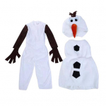 Vaikų sniego senis Cos kostiumas gyvūno galva ilgomis rankovėmis kombinezonas Cosplay Vakarėliai Fotografija Rekvizitai Vaikų pasirodymo kostiumas Naujųjų metų vakarėlio drabužiai M