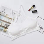 Seksuali berankovė palaidinė su įsiūta sportine liemenėle, kvėpuojanti, vientisa, korseto tipo, sportinė apranga sportui salėje ir lauke, didelio elastingumo, graži nugara, moterims One Size