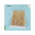 15 cm apvalios galvutės medvilninis tamponas ne&scaron;iojamas buitinis valymo reikmenys grožio tamponai antakių tatuiruotės valymo priemonės, naudojamos antakiams kirpti 100pcs balta