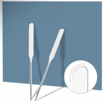 Nerūdijančio plieno makiažo tonikas Spatula Mixing Stick Foundation Cream Mixing Tool