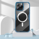 Skirtas &bdquo;Iphone16 Pro Max&ldquo; telefono dėklui, oro pagalvės permatomam &bdquo;Magsafe&ldquo; magnetiniam dėklui, &bdquo;Apple 16&ldquo;. Apple iPhone 16