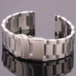 Nerūdijančio plieno laikrodžio apyrankė Moteri&scaron;ka Vyri&scaron;ka Metalinė laikrodžio apyrankė 18mm 20mm 22mm 24mm Priedai Sidabrinė rožinė auksinė juoda 20mm sidabras