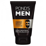 Pond's Men Energy Bright Anti-Dullness veido prausiklis su kavos pupelėmis, 100 g