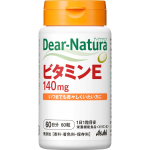 Asahi Dear-Natura Vitamin E 60 capsules Vitamins Vitamin E 1 set
