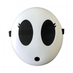 Žaidimas Shy Guy Bros Plastikinė kaukė Cosplay Juokinga miela berniukų mergaičių kaukė suaugusiems Helovino karnavalo vakarėlio kostiumų rekvizitai Auk&scaron;tos kokybės Girl
