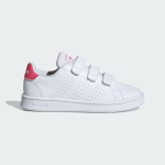 Adidas Vaikai [ADVANCOURT BATAI] Avalynė Balta Sportinė avalynė Unisex EF0221 Avalynės balta/Tikra rožinė/Avalynės balta 33.3