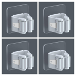 4 vnt &scaron;luostės &scaron;luotos laikiklis buitinė laikymo lentyna Lipni kabliukai prie sienos tvirtinama &scaron;luotų laikiklio laikiklis &scaron;epečio &scaron;luotos pakabos laikiklis 4pcs