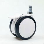 3 inch Degree Swivel Casters Furniture Caster Wheels Plate for with Brake