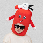 Extinguisher Hat Headdress Funny Photo Prop for Birthday Dress up Party Carnival