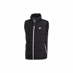Adidas logotipas spausdintas, stovimas apykaklės, laisvas, &scaron;iltas liemenė, unisex liemenės, juoda GE9979 L