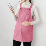 Apsauga nuo radiacijos nė&scaron;čioms moterims Apsauga nuo radiacijos EMF apsauganti suknelė, i&scaron;klota vir&scaron;utinių drabužių prijuostės L rožinė