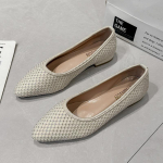 Mada Moteri&scaron;ka Mada Plok&scaron;čiapadžiai Batai Ruduo Nauji Smailianosiai Sekli Apmutas Kalnų Kri&scaron;tolai Mink&scaron;tas Padas Neslystantys Atsparūs Dėvėjimuisi Žemas Kulnas Batai 35 auksas