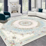 Boho prabangus kilimas kri&scaron;tolo aksomo miegamojo gyvenamojo kambario kilimėlis namų dekoras Vintažinis egzoti&scaron;kas modernus minimalistinis didelio ploto kilimas 1200MMx1600MM