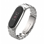 &bdquo;Mijobs&ldquo; metalinis dirželis Plus skirtas &bdquo;Xiaomi Mi Band 5 4 3&ldquo; apyrankei, neprisukamai plieninei apyrankei, skirta &bdquo;MiBand&ldquo; 5 4 3 &bdquo;Xiomi&ldquo; apyrankei