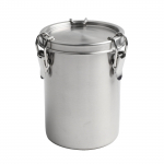 520/1000/1600/2500 ml nerūdijančio plieno talpyklos, sandarios virtuvės maisto laikymo talpyklos 520ml