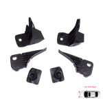 BHL585 Žibinto laikiklio tvirtinimo detalės Remontinės laikiklio auselės Rinkinys De&scaron;inė Kairė Pusė Ford Focus MK4 C519 HN HM HP 2018-M. JX7B13W030CE
