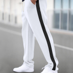 Vyri&scaron;ki kombinezonai su rai&scaron;teliu daugiaki&scaron;enės laisvalaikio kelnės žygiams skirtos kelnės medvilninės ruoželinės kelnės L juoda