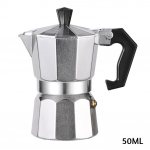 Aluminio/Nerūdijančio plieno kavos puodeliai Viryklės espresso gaminimo aparatas Daugiafunkcinis Moka kavos virdulys Namams Lauke Biurui