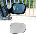 &Scaron;oninis veidrodėlis BMW X1 E84 2009-2015 BMW X3 F25 2010- &Scaron;ildomas stiklas Sparnas Galinio vaizdo veidrodėlio stiklo keitimas