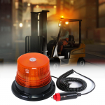 Automobilio Sunkvežimio Vir&scaron;utinė Įspėjamoji Lemputė Avarinė LED Stroboskopinė Lemputė Mirksinti &Scaron;vyturėlis Su Magnetiniu Pagrindu Saugumui Auto 12V 24V -80V gintaras