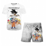 Vasaros vyri&scaron;kas japoni&scaron;ko anime Dragon Ball vaiki&scaron;kas mar&scaron;kinėlių ir &scaron;ortų dviejų dalių rinkinys Super Mario 3D spauda vaiki&scaron;kas berniukų ir mergaičių rinkinys 2XL