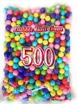 apie 2 Bubble Gum 500 kramtomajai gumai, apie 18 mm, 500 vienetų [Sudėtyje kg] (pildymo ma&scaron;ina, skersmuo), red
