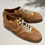 Natūralios odos voki&scaron;ki treniruočių bateliai moteri&scaron;ki sportiniai rudens plius aksominiai retro collision treniruočių bėgimo bateliai laisvalaikio 40
