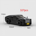 2024 m. &bdquo;Hot MOC Speed ​​City Car Champion Racer&ldquo; klasikinio superautomobilio konstrukciniai blokeliai, plytų lenktynių supertechnikos kūrybinis garažo &bdquo;pasidaryk pats&ldquo; rinkinys